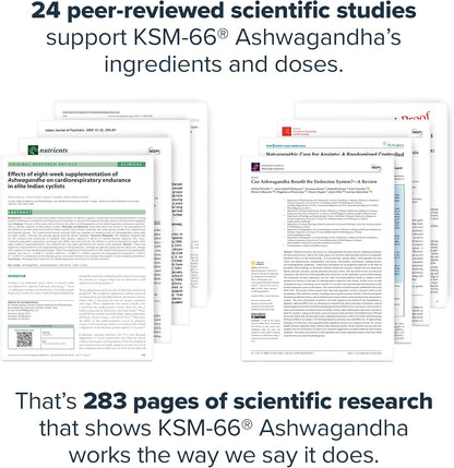 Legion KSM-66® Ashwagandha Adaptogen Root Extract 60 Servings