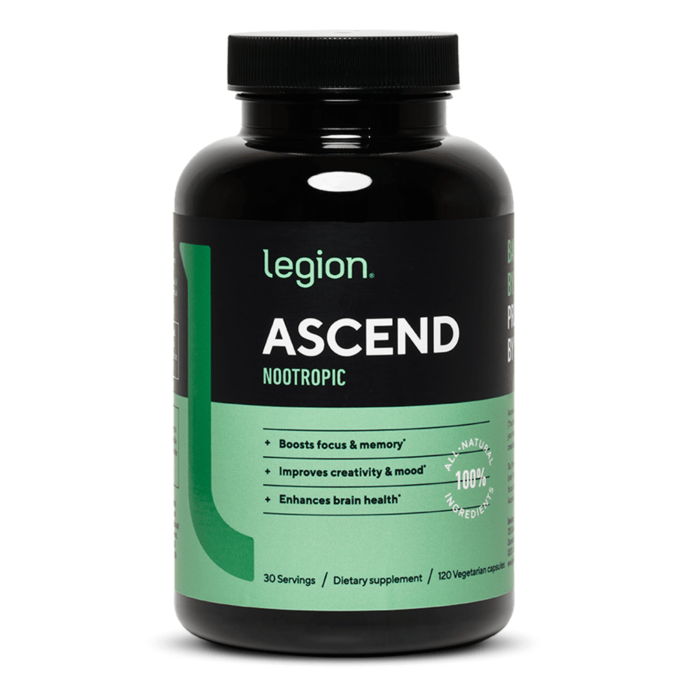 Legion Ascend Nootropic Brain Support 30 Servings
