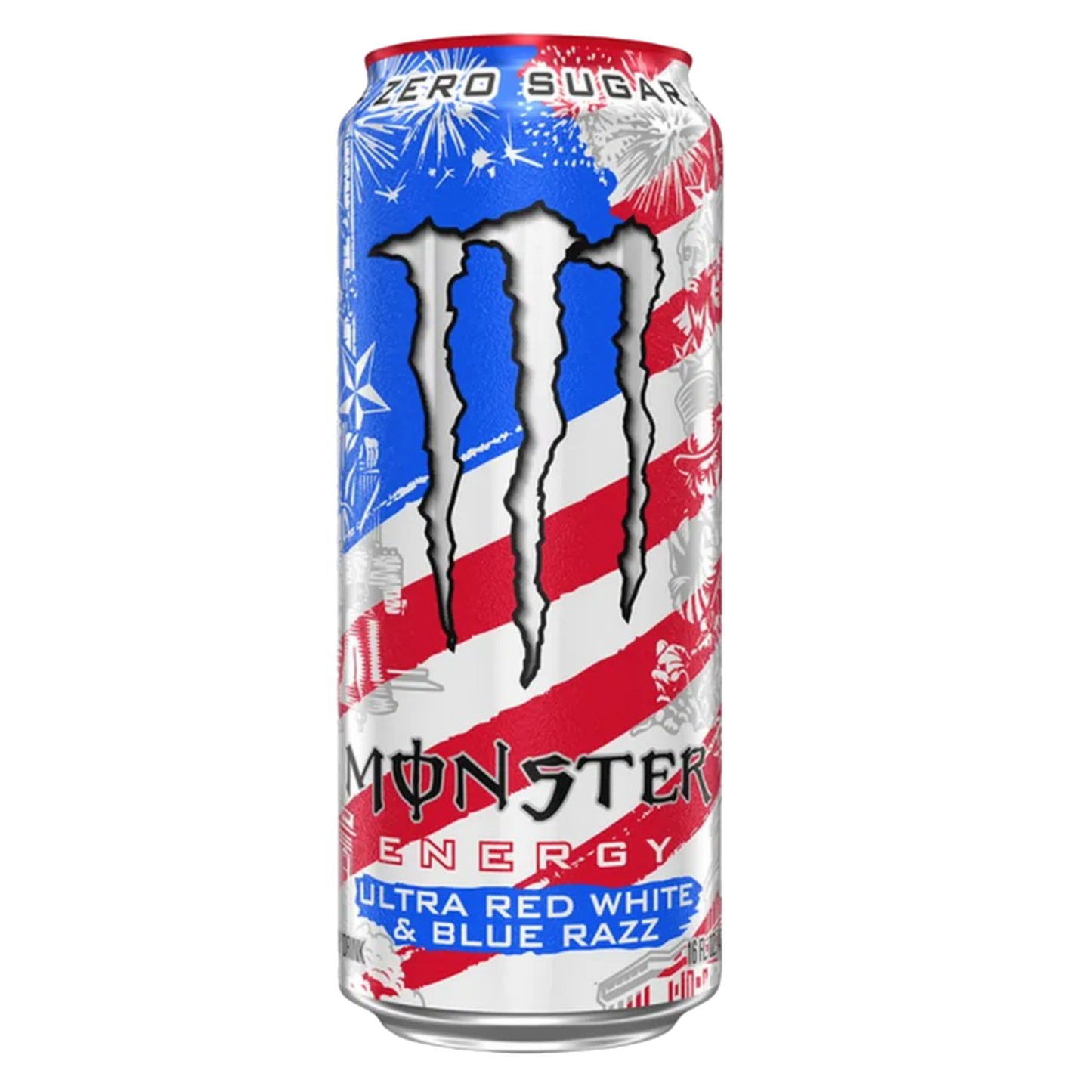 Monster Energy Ultra Red White & Blue Razz
